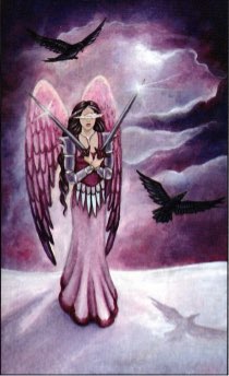 Tarotkaart 'Twee van Zwaarden'
