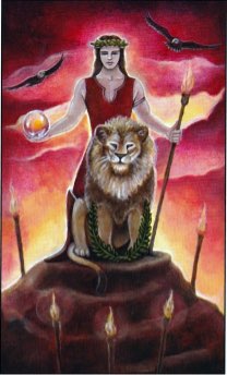 Tarotkaart 'Zes van Staven'