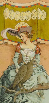 Tarotkaart 'Negen van Pentagrammen'