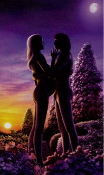 Tarotkaart 'De Geliefden'