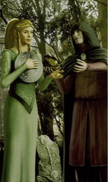 Tarotkaart 'Twee van Pentagrammen'
