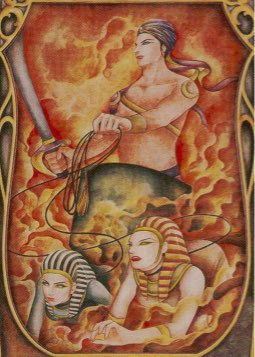 Tarotkaart 'De Zegewagen'