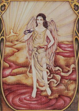 Tarotkaart 'Matigheid'