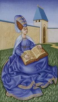 Tarotkaart 'De Hogepriesteres'