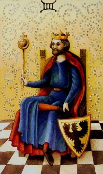 Tarotkaart 'De Keizer'