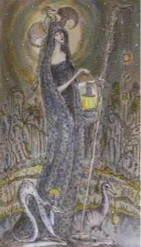 Tarotkaart 'De Kluizenaar'