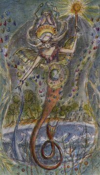 Tarotkaart 'De Wereld'