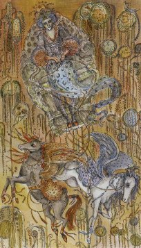 Tarotkaart 'De Zegewagen'