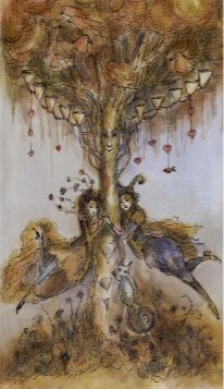 Tarotkaart 'Tien van Kelken'