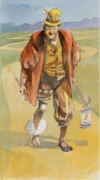 Tarotkaart 'De Dwaas'