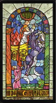 Tarotkaart 'De Zegewagen'