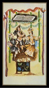 Tarotkaart 'Vier van Staven'