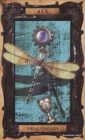 Tarotkaart 'Aas van Kelken'