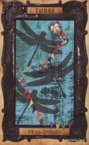 Tarotkaart 'Drie van Kelken'
