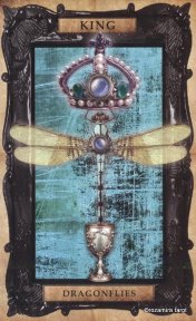 Tarotkaart 'Koning van Kelken'