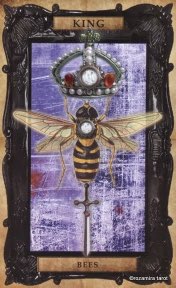 Tarotkaart 'Koning van Zwaarden'