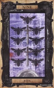 Tarotkaart 'Negen van Zwaarden'