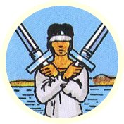 Tarotsymbool Blinddoek