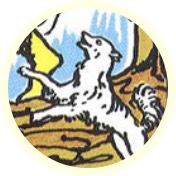 Tarotsymbool Hond
