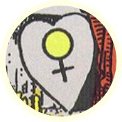 Tarotsymbool Schild