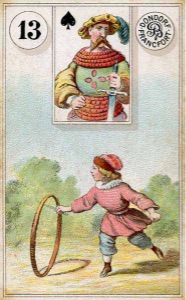 Lenormand kaart 'Het kind'