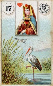 Lenormand kaart 'De ooievaar'