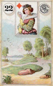 Lenormand kaart 'De weg'