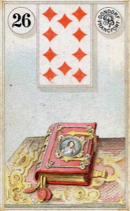 Lenormand kaart 'Het boek'