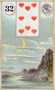 Lenormand kaart 'De maan'
