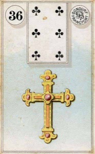 Lenormand kaart 'Het kruis'